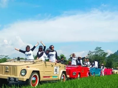 vw mobil wisata borobudur paket gathering jogja, tips liburan aman