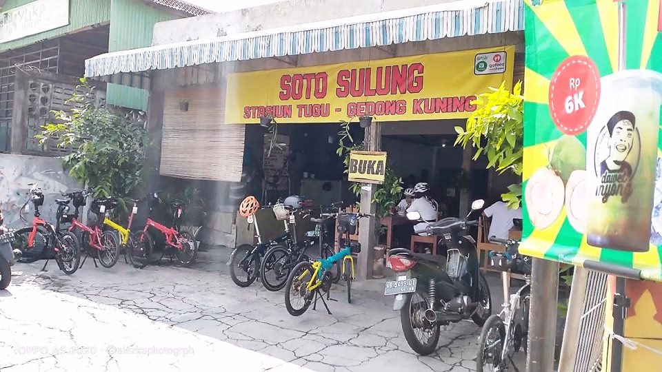 Soto Sulung Stasiun Tugu Gedong Kuning