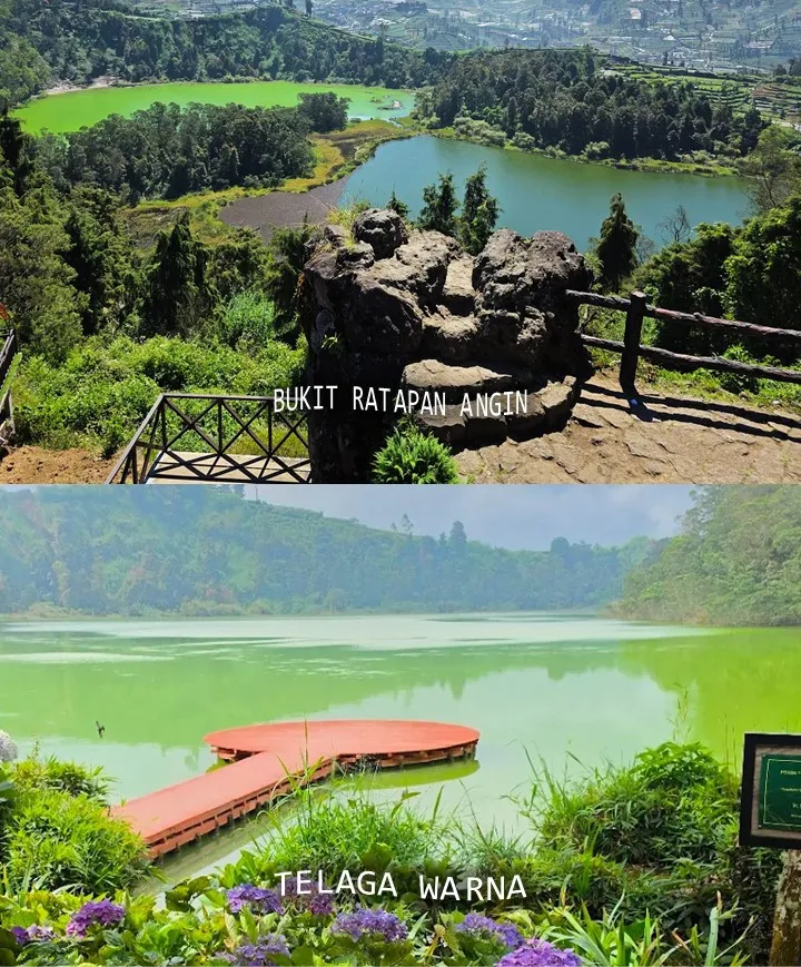 batu pandang ratapan angin telaga warna pengilon dieng wonosobo