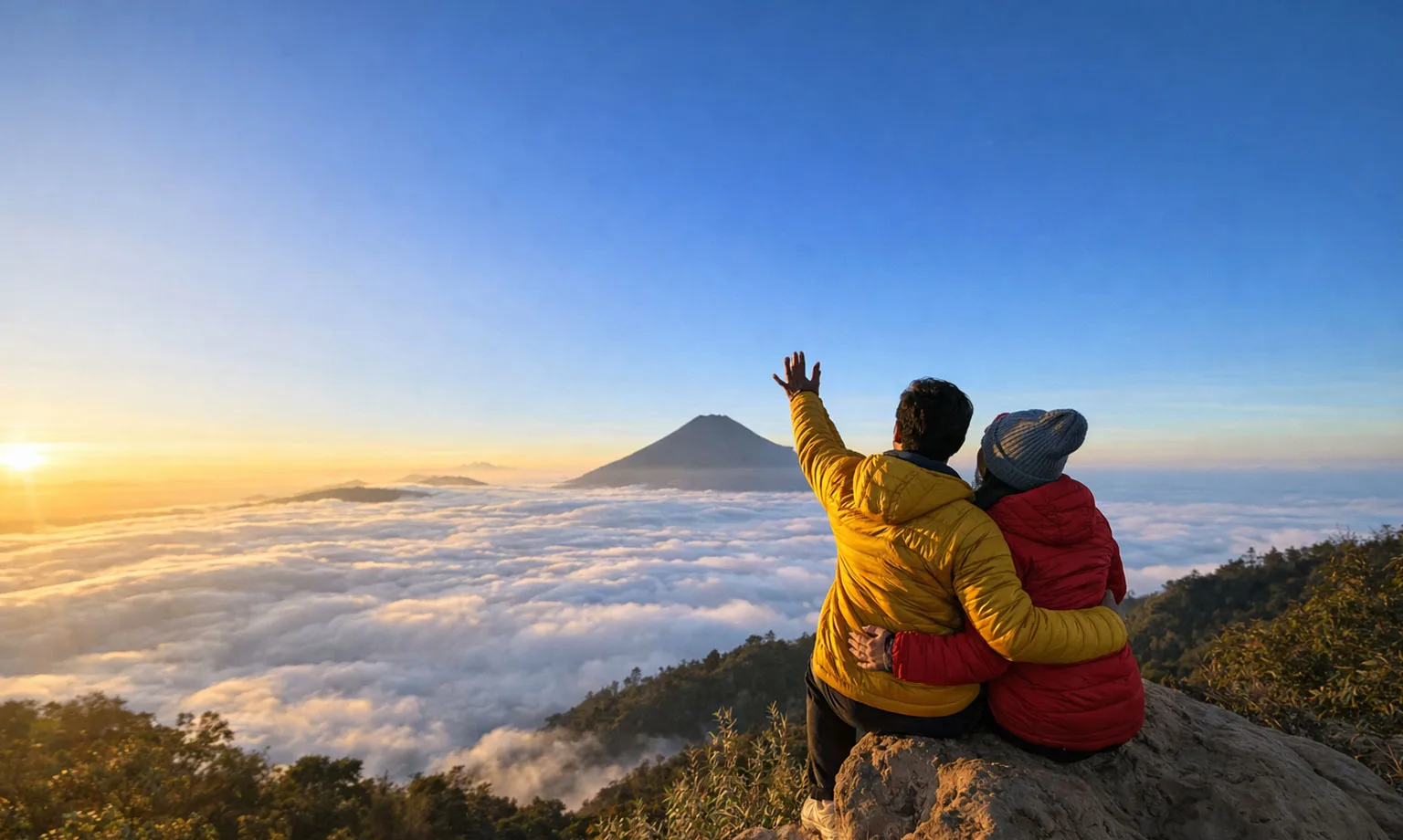 wisata sunrise bukit sikunir dieng